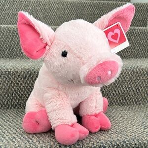 Adorable Pink Plush Pig Toy